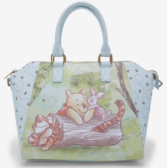Loungefly Bags Loungefly Disney Winnie The Pooh Trio Log Satchel